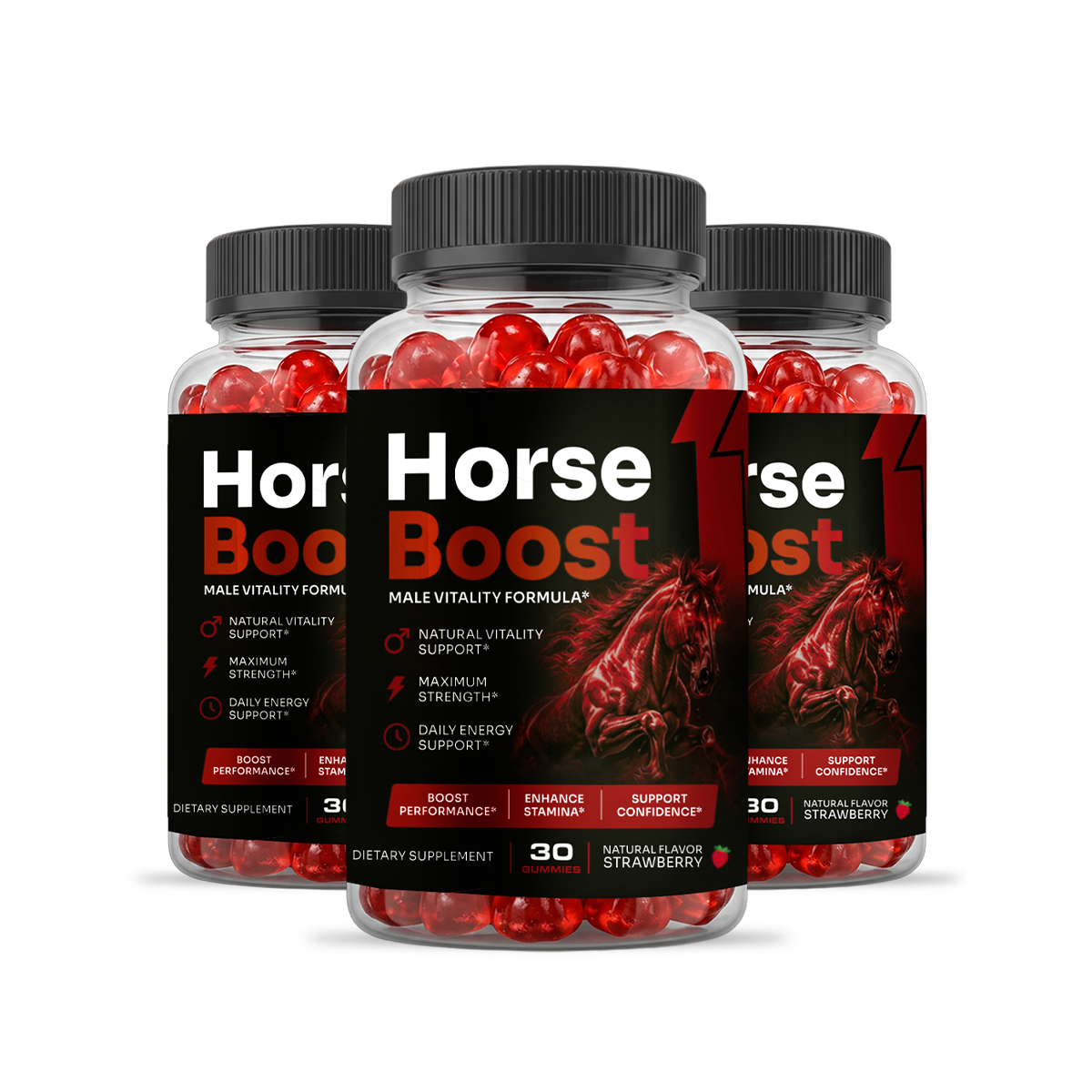 HorseBoost &mdash; 3 bottle pack